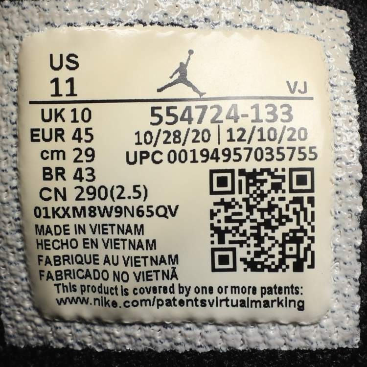 Pre Owned Air Jordans Multicolor Leather Jordan 1 Mid Linen Sneakers Size 45