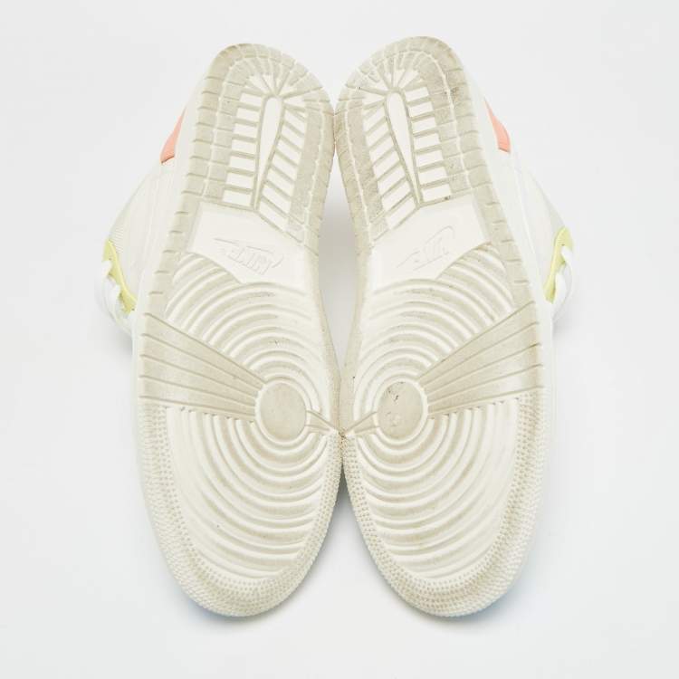 Pre Owned Air Jordans Jordan 1 To My First Coach Size 45.5 Multicolor Leather Low Top Sneakers