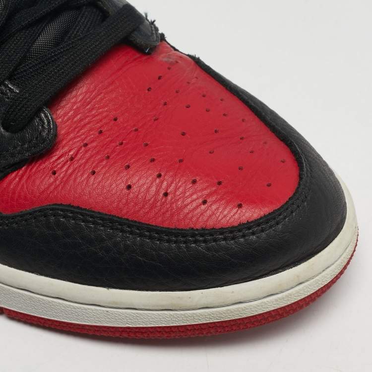 Pre Owned Air Jordans 1 High OG UNC Size 46 Tricolor Leather High Top Sneakers