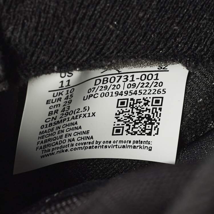 Pre Owned Air Jordans Jordan 5 Retro Anthracite Size 45 Black/Grey Mesh and Suede High Top Sneakers