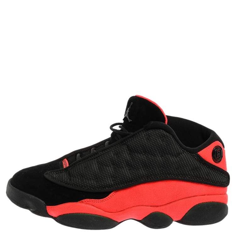 black and red jordans 13