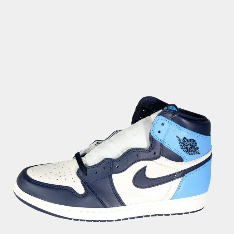 Air Jordan 1 Retro High OG 'Obsidian' Sneakers (12 US) EU 45 Air