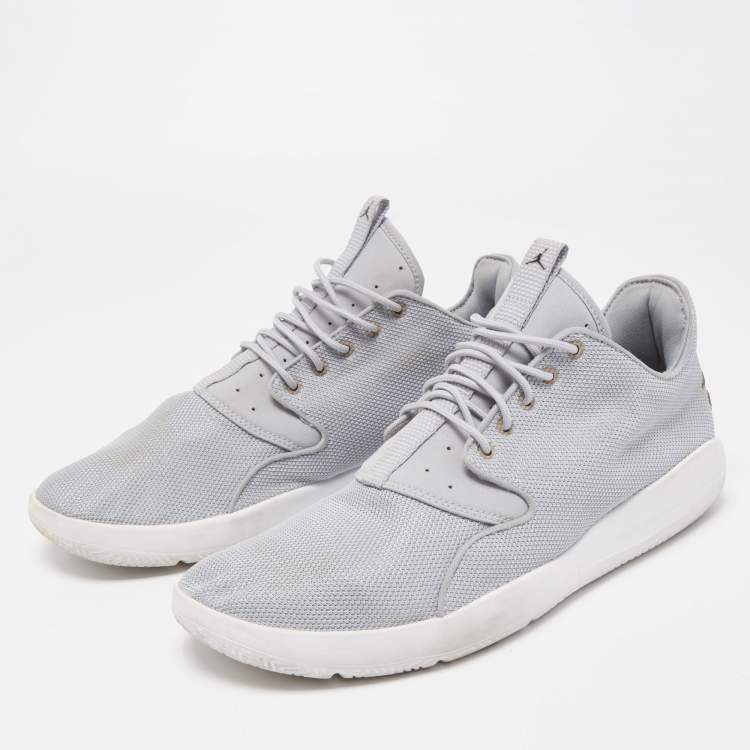 Air Jordans Grey Fabric Jordan Eclipse Wolf Grey Sneakers Size 43 Air Jordans TLC
