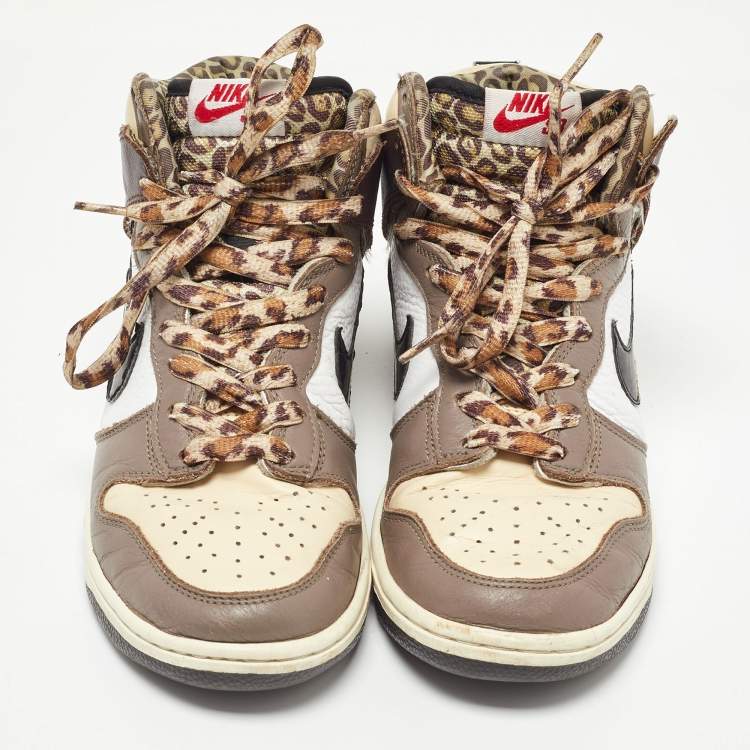 Pre Owned Air Jordon Tricolor Leather Dunk High Pro SB Ferris Bueller Sneakers Size 40