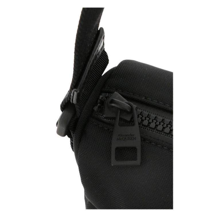 Pre Owned Alexander McQueen Black Nylon Urban Camera Bag