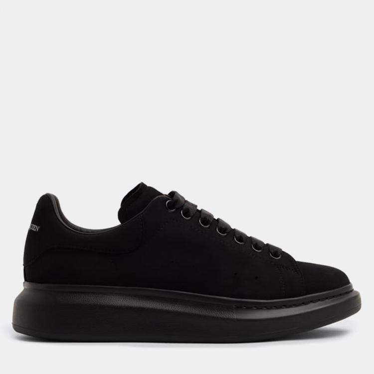 Pre Owned Alexander McQueen Oversized Sneaker Triple Black Size 46