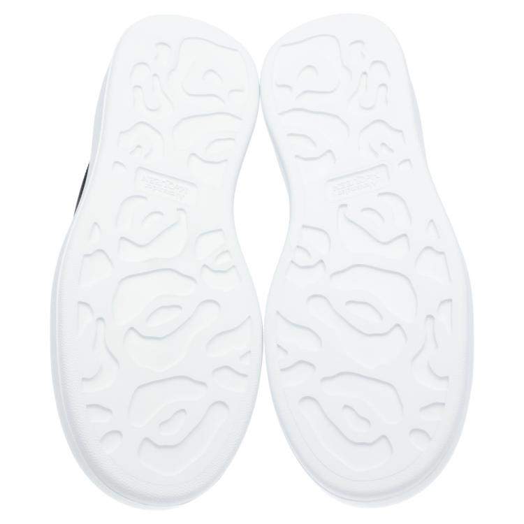 Pre Owned Alexander McQueen White Oversized Sneakers Size EU 39