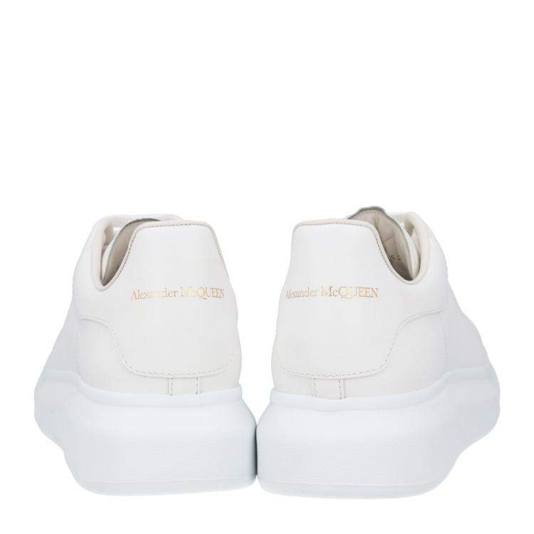 Pre Owned Alexander McQueen White Oversized Sneakers EU 41
