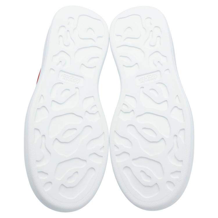 Pre Owned Alexander McQueen White/Red Men's Oversized Sneaker EU 42.5