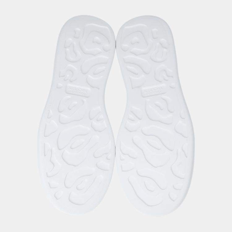 Pre Owned Alexander McQueen White Oversized Sneakers Size EU 42