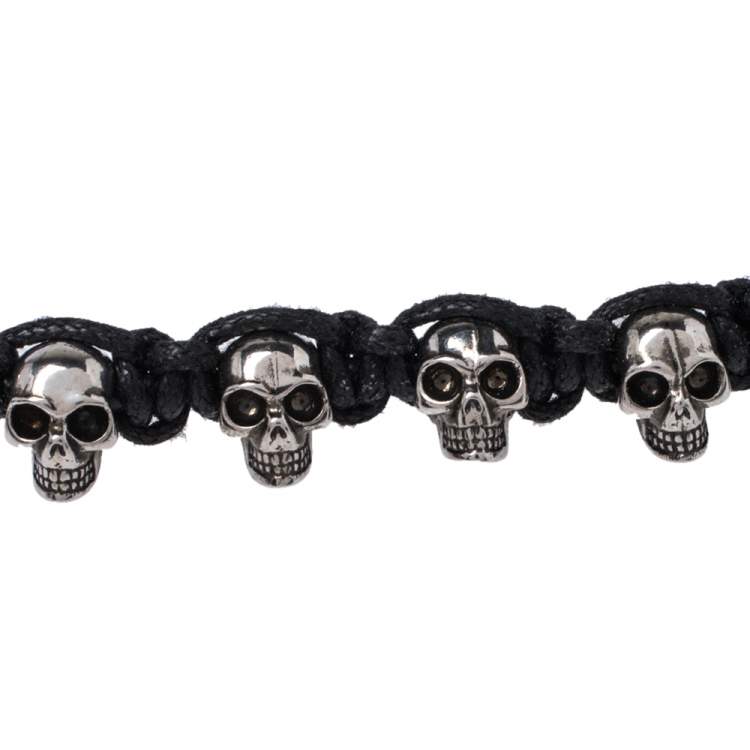 Alexander mcqueen discount skull friendship bracelet