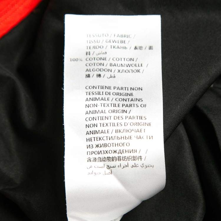 Pre Owned Alexander McQueen Black Cotton Zip Detail Shirt XL