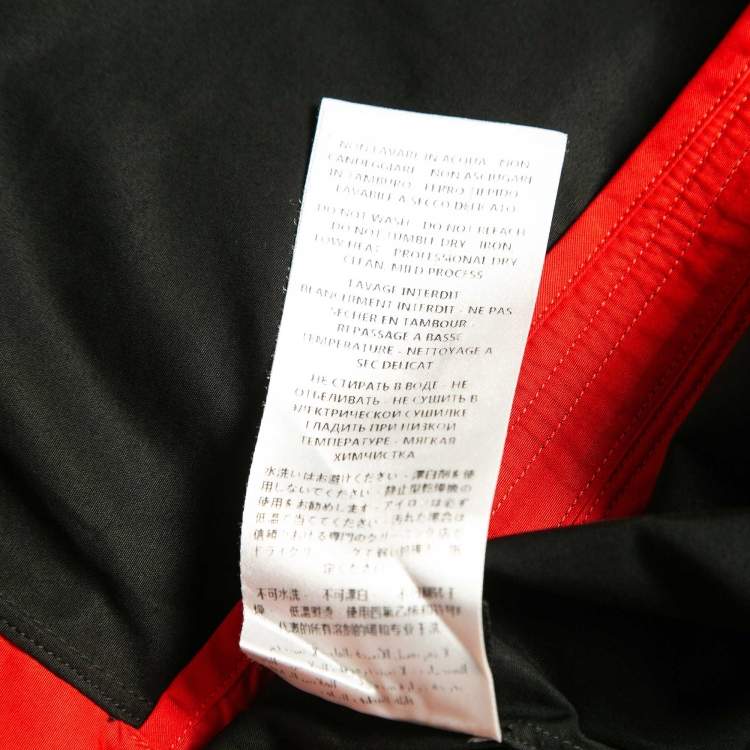 Pre Owned Alexander McQueen Black Cotton Zip Detail Shirt XL