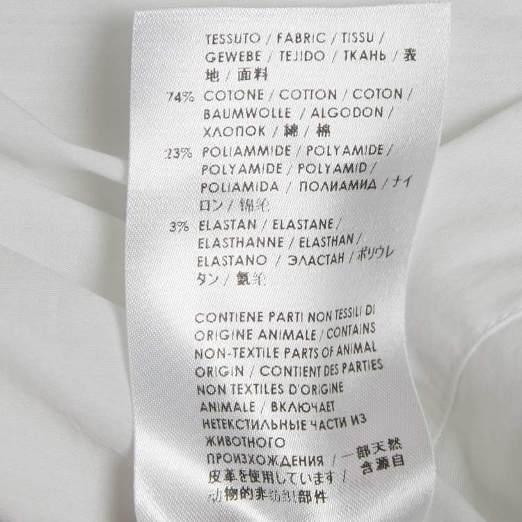Pre Owned McQ by Alexander McQueen White Cotton Long Sleeve Shirt XL