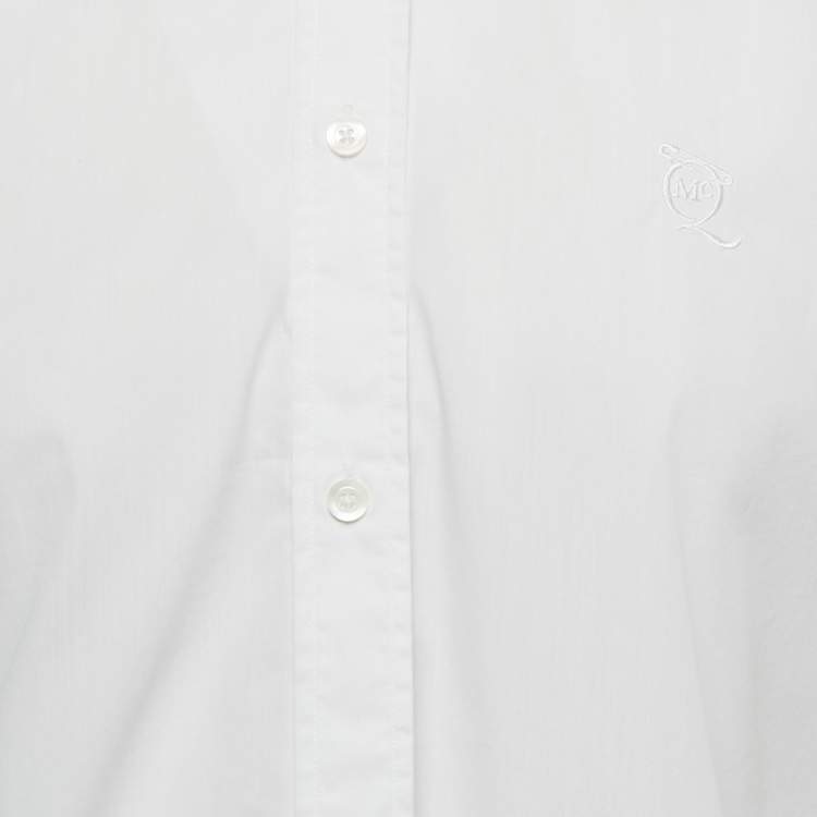Pre Owned McQ by Alexander McQueen White Cotton Long Sleeve Shirt XL