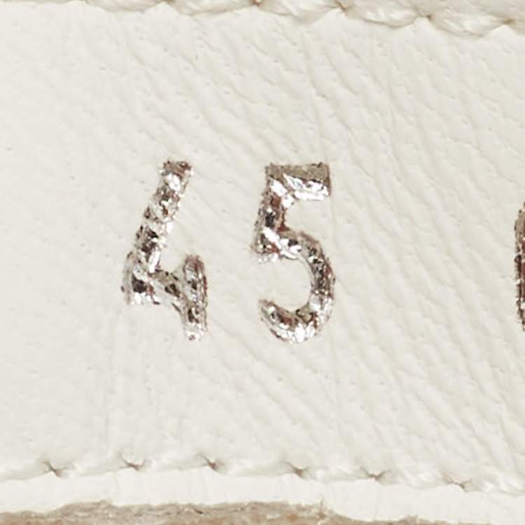 مملوكة مسبقًا Alexander McQueen Multicolor Leather and Suede Sprint Runner Sneakers Size 45