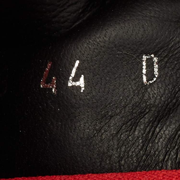 Pre Owned Alexander McQueen Size 44 Black Leather Chelsea Boots