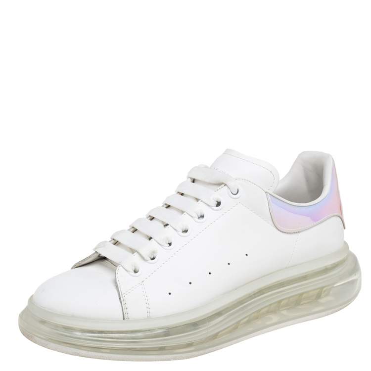 Alexander McQueen Wmns Oversized Sneaker 'White Iridescent' - Alexander  McQueen - 558945 WIB9T 9550 - white/iridescent | Flight Club
