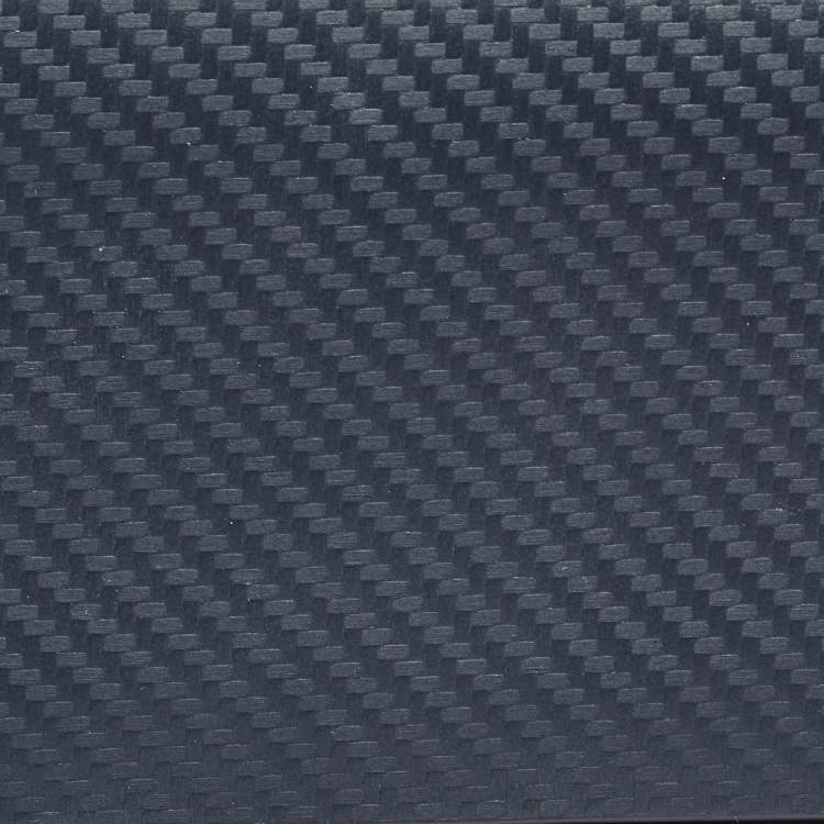 Pre Owned Alfred Dunhill Navy Blue Leather Long Bifold Wallet 