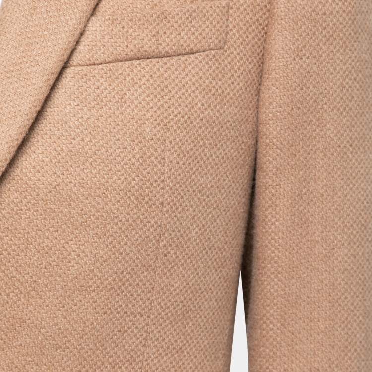 مملوكة مسبقًا Armani Collezioni Beige Camel Single Breasted Blazer L