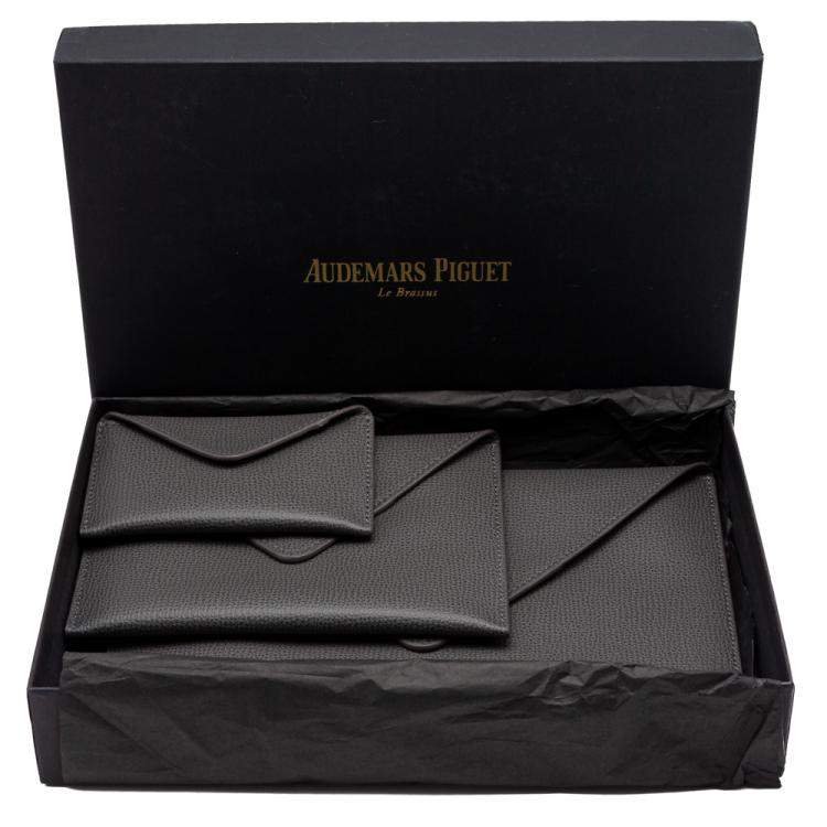 Pre Owned Audemars Piguet Leather Pouches X3