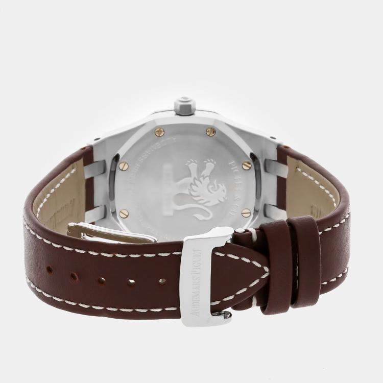 Pre Owned Audemars Piguet Royal Oak Pictet & Cie Special Edition 15189ST.OO.D083CU.01 Automatic Men's Wristwatch 36MM