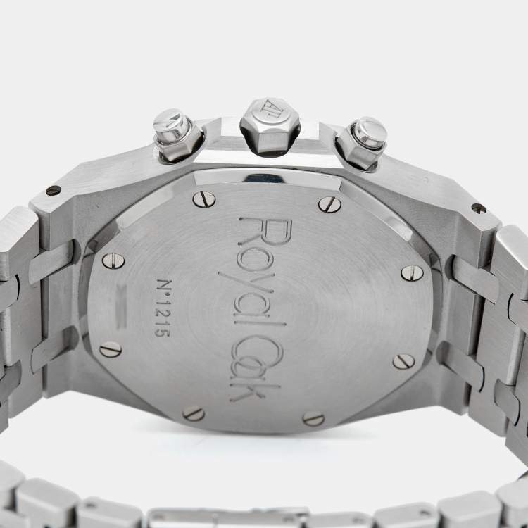 Pre Owned Audemars Piguet Silver Stainless Steel Royal Oak 26300ST.OO.1110ST.05 Men's Wristwatch 39 mm