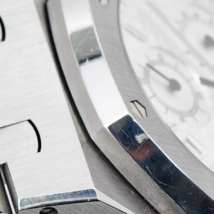 Pre Owned Audemars Piguet Silver Stainless Steel Royal Oak 26300ST.OO.1110ST.05 Men's Wristwatch 39 mm