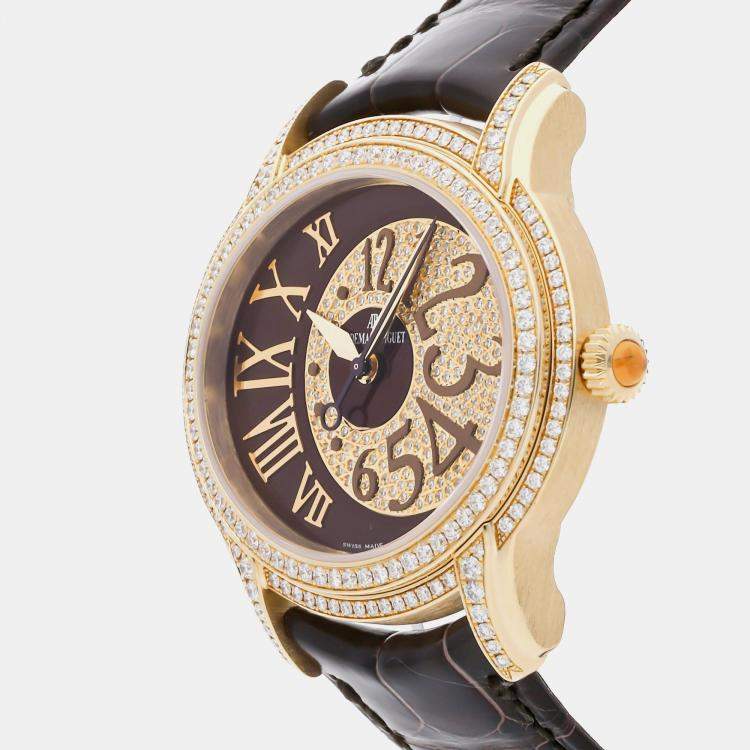 Pre Owned Audemars Piguet Millenary 77302BA.ZZ.D094CR.01 39.5 x 35.5 mm Automatic Men's Wristwatch 35.5MM