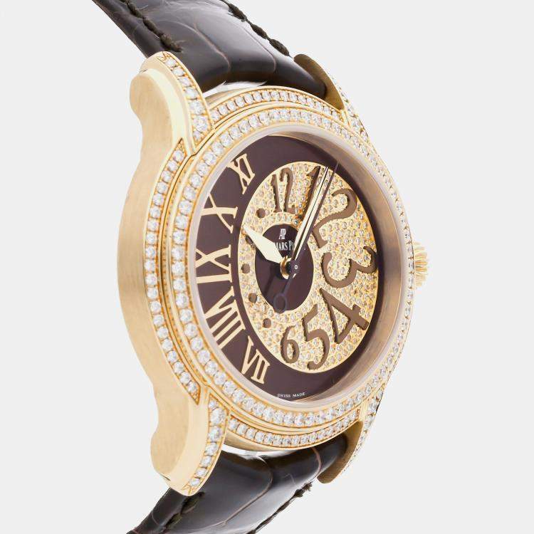 Pre Owned Audemars Piguet Millenary 77302BA.ZZ.D094CR.01 39.5 x 35.5 mm Automatic Men's Wristwatch 35.5MM