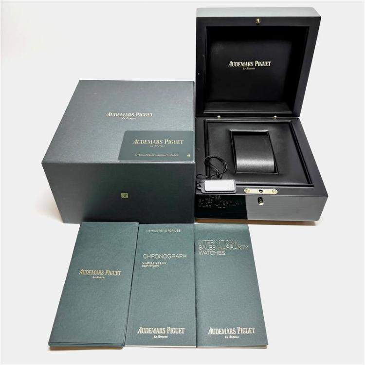 Pre Owned Audemars Piguet Royal Oak Offshore Chronograph 26405CE.OO.A002CA.02 Automatic Ceramic Black Dial Men's Wristwatch 44mm