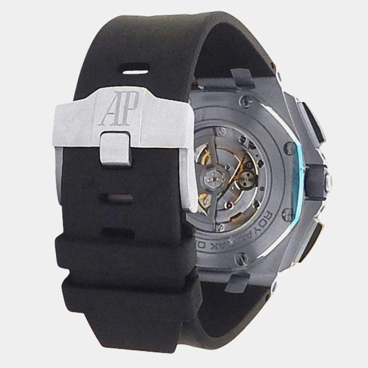 Pre Owned Audemars Piguet Royal Oak Offshore 26400SO.OO.A002CA.01 Automatic Silver Stainless Steel Men's Wristwatch 44 mm