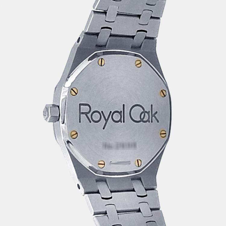Pre Owned Audemars Piguet Royal Oak 25594ST.OO.0789ST.05 Automatic Silver Stainless Steel Men's Wristwatch 36 mm