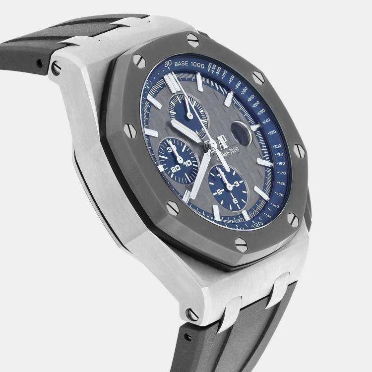 Pre Owned Audemars Piguet Royal Oak Offshore 26400io.oo.a004ca.02 Automatic Grey Titanium Men's Wristwatch 44 mm