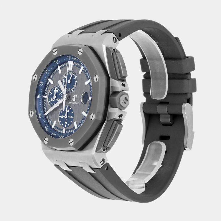 Pre Owned Audemars Piguet Royal Oak Offshore 26400io.oo.a004ca.02 Automatic Grey Titanium Men's Wristwatch 44 mm