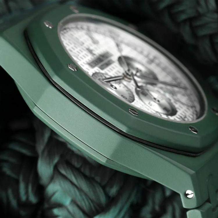 Pre Owned Audemars Piguet Royal Oak 26320ST.OO.1220ST.02 Automatic Silver Stainless Steel Men's Wristwatch 41 mm