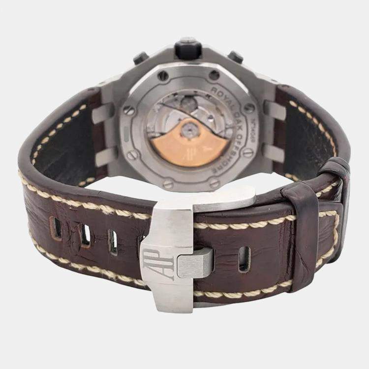 Pre Owned Audemars Piguet Royal Oak Offshore 26470ST Automatic Stainless Steel Men’s Wristwatch 42 mm