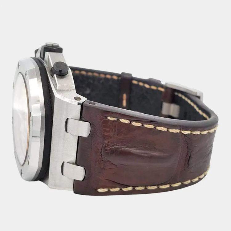 Pre Owned Audemars Piguet Royal Oak Offshore 26470ST Automatic Stainless Steel Men’s Wristwatch 42 mm