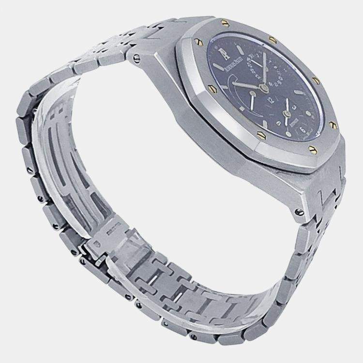Pre Owned Audemars Piguet Royal Oak 25730ST.OO.0789ST.07 Automatic Blue Stainless Steel Men’s Wristwatch 36 mm