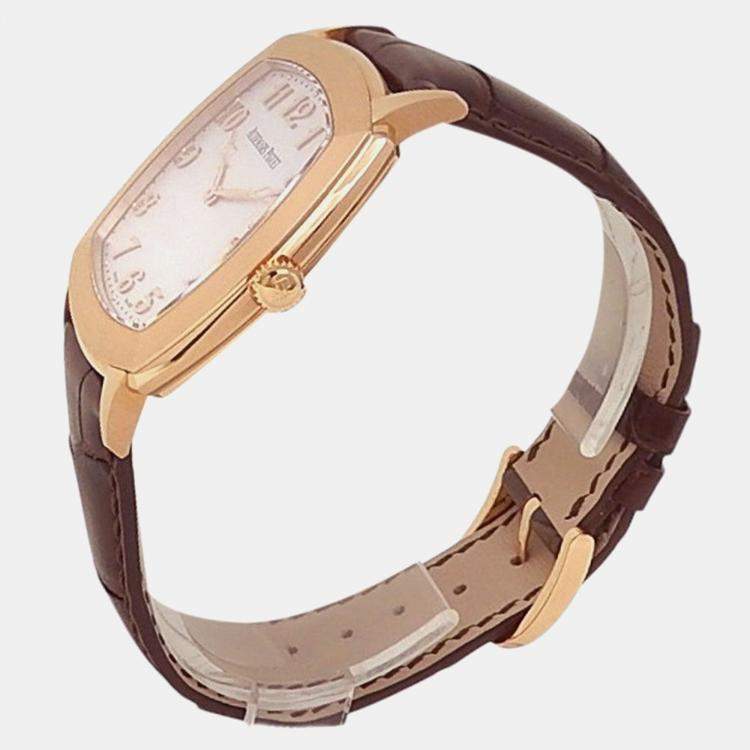 Pre Owned Audemars Piguet Tradition 15335OR.OO.A092CR.01 Automatic Silver 18K Rose Gold Men’s Wristwatch 41 mm