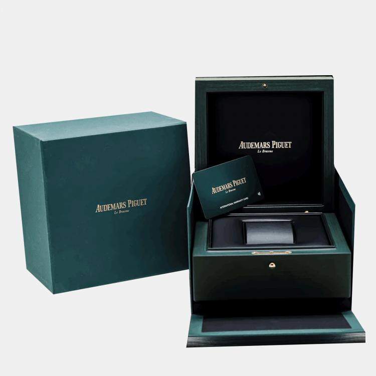 Pre Owned Audemars Piguet Royal Oak Offshore "Camouflage Blue" 26400SO.OO.A335CA.01 Automatic Blue Stainless Steel Men 42 mm