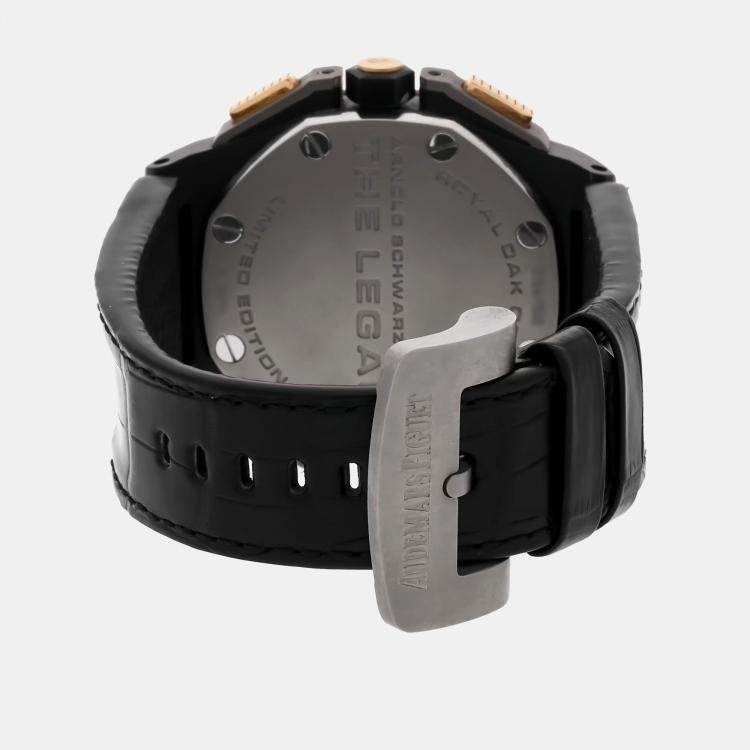 مملوكة مسبقًا Pre-Owned Audemars Piguet Royal Oak Offshore Arnold Schwarzenegger The Legacy Chronograph 26378IO.OO.A001KE.01