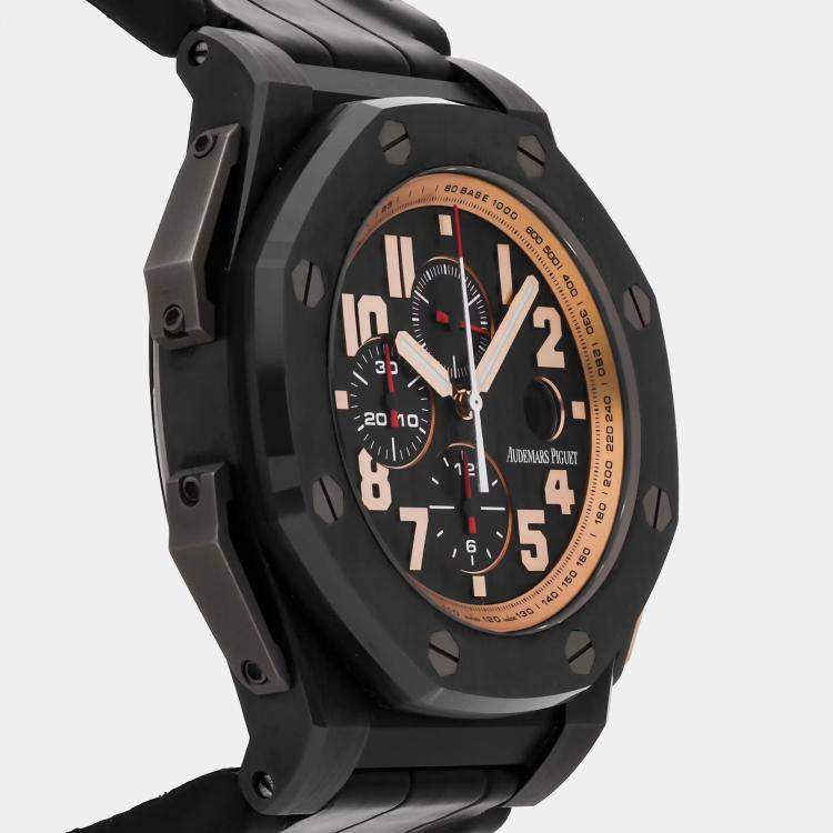 مملوكة مسبقًا Pre-Owned Audemars Piguet Royal Oak Offshore Arnold Schwarzenegger The Legacy Chronograph 26378IO.OO.A001KE.01