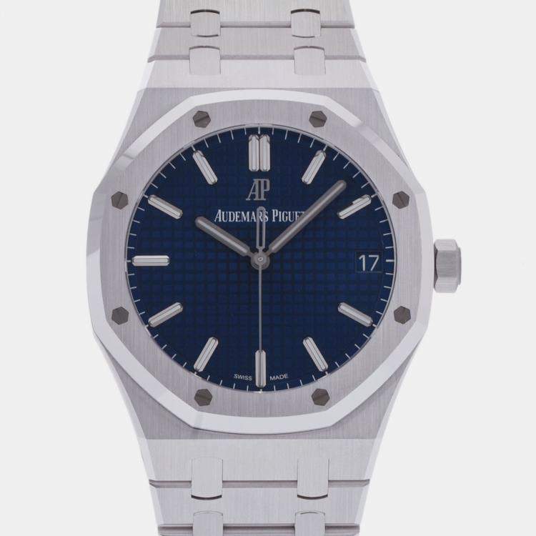 Audemars piguet royal outlet oak silver blue