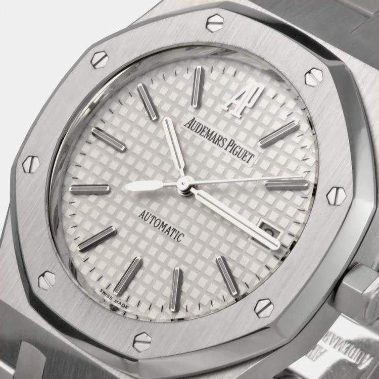 Audemars Piguet Silver Stainless Steel Royal Oak 15300ST.OO.1220ST