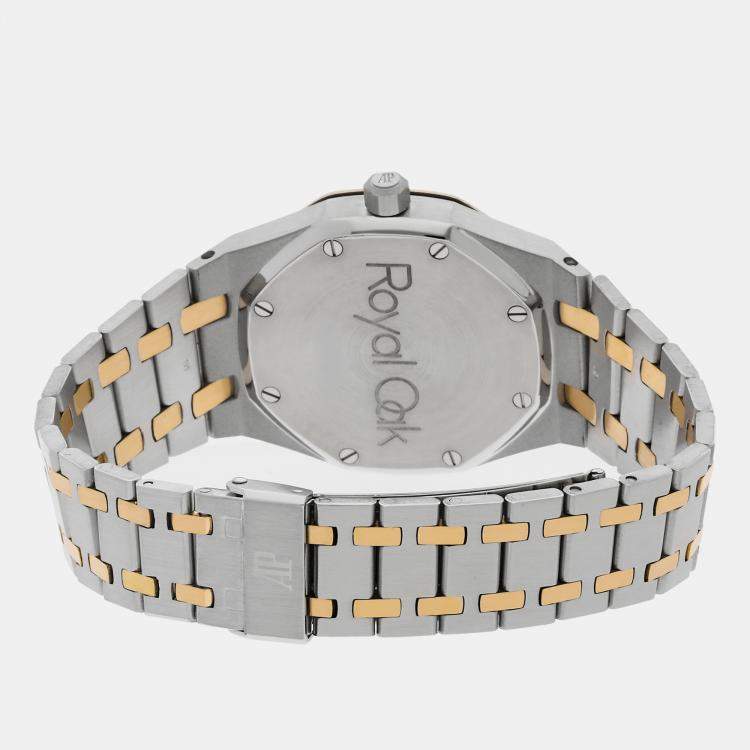 Pre Owned Audemars Piguet Silver Stainless Steel Royal Oak 25572SA.OO.0789SA.01 Automatic Men's Wristwatch 36 mm