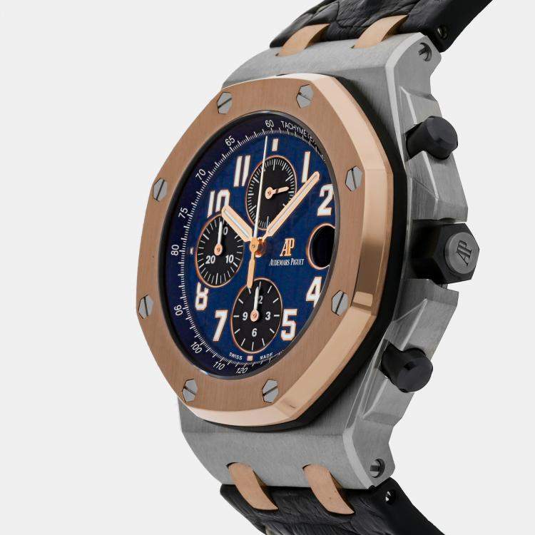 Audemars Piguet Blue Stainless Steel Royal Oak Offshore 26471SR.OO