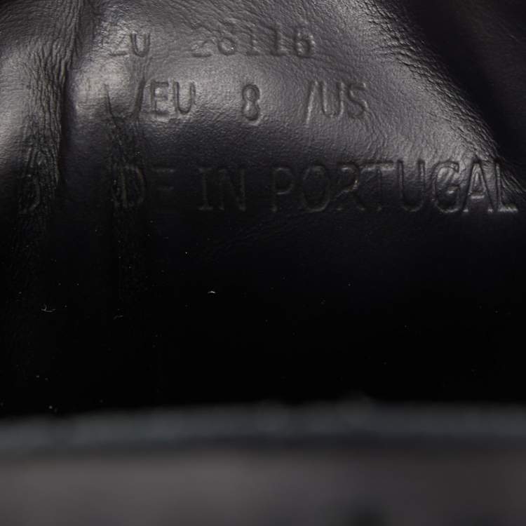 Pre Owned Axel Arigato Black Leather Clean Low Top Sneakers Size 41
