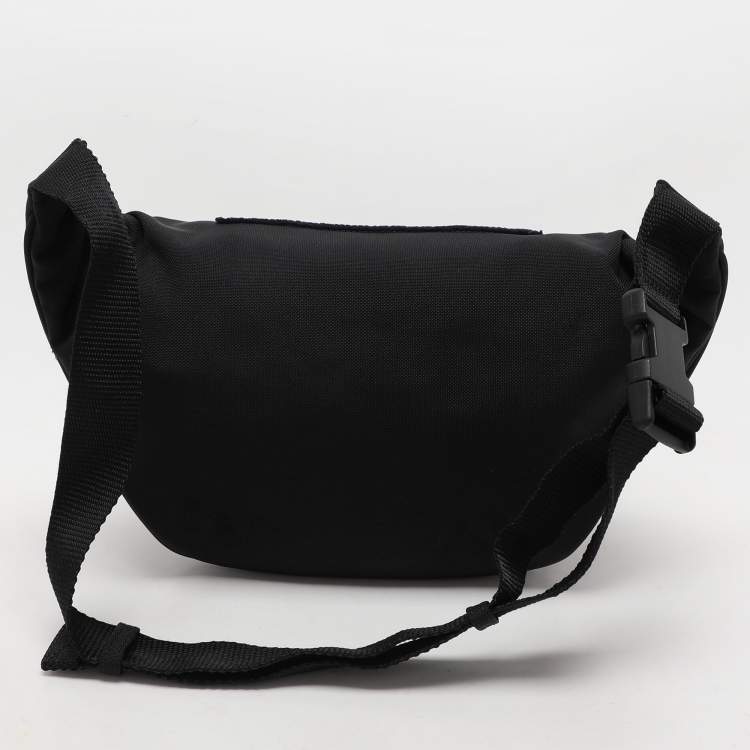 Pre Owned Balenciaga Black Nylon Explorer Belt Bag