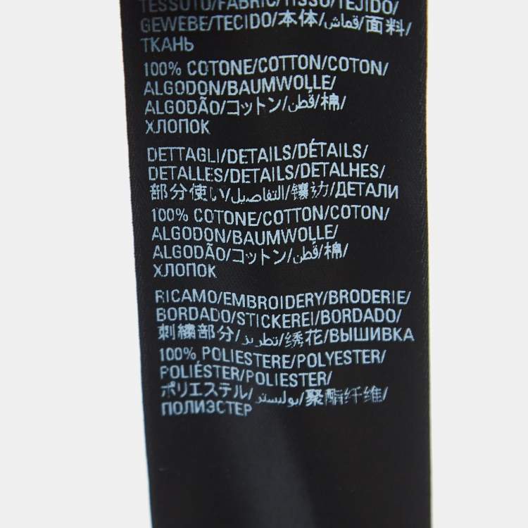 Pre Owned Balenciaga X Adidas Black Logo Embroidered Oversized Hoodie M